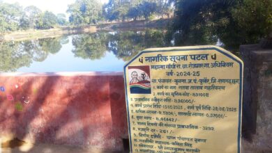 मुख्यमंत्री विष्णु देव साय के जल संरक्षण विजन को जमीनी रूप देता बुनगा का गतवा तालाब….