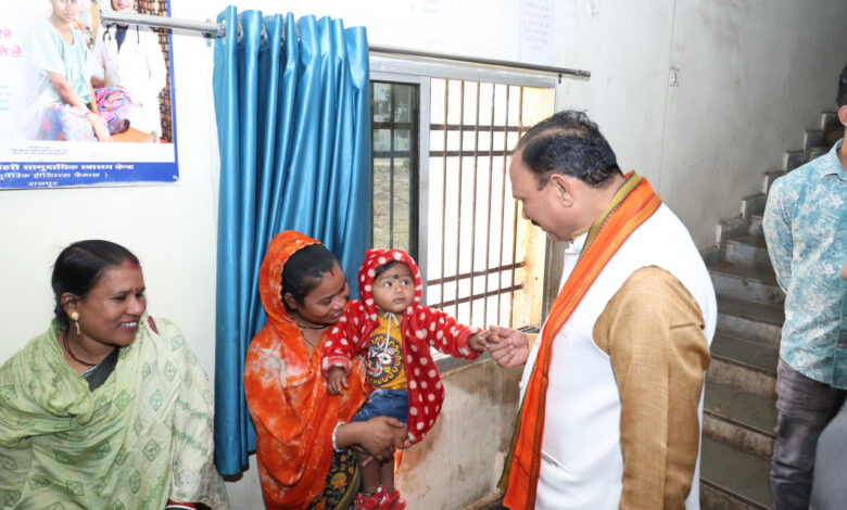 स्वास्थ्य मंत्री श्याम बिहारी जायसवाल ने किया शहरी सामुदायिक स्वास्थ्य केंद्र का निरीक्षण, व्यवस्थाओं को सुदृढ़ करने के दिए निर्देश…