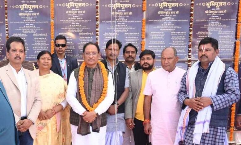 मुख्यमंत्री विष्णु देव साय ने जशपुर जिले को 122 करोड़ से अधिक के विकास कार्यो की दी सौगात….