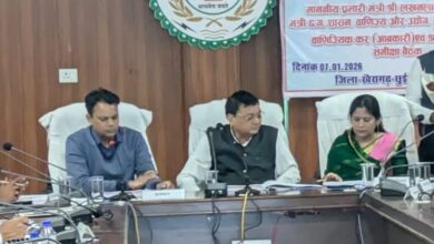 शासन की जनकल्याणकारी योजनाओं का जमीनी स्तर पर हो बेहतर क्रियान्वयन – प्रभारी मंत्री लखनलाल देवांगन…..
