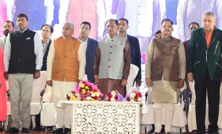 वन्देमातरम गीत आजादी का शस्त्र : मुख्यमंत्री विष्णु देव साय….