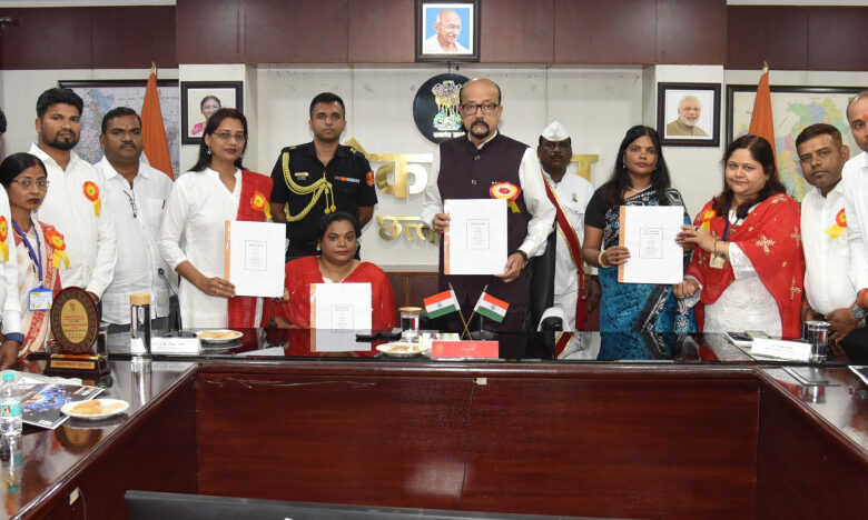 राज्यपाल रमेन डेका ने ब्रेल पुस्तक और ऑडियो बुक्स का किया विमोचन…..