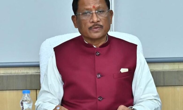 किसानों की समृद्धि के लिए सिंचाई परियोजनाओं का सुदृढ़ होना आवश्यक : मुख्यमंत्री विष्णु देव साय…. किसानों की समृद्धि के लिए सिंचाई परियोजनाओं का सुदृढ़ होना आवश्यक : मुख्यमंत्री विष्णु देव साय….