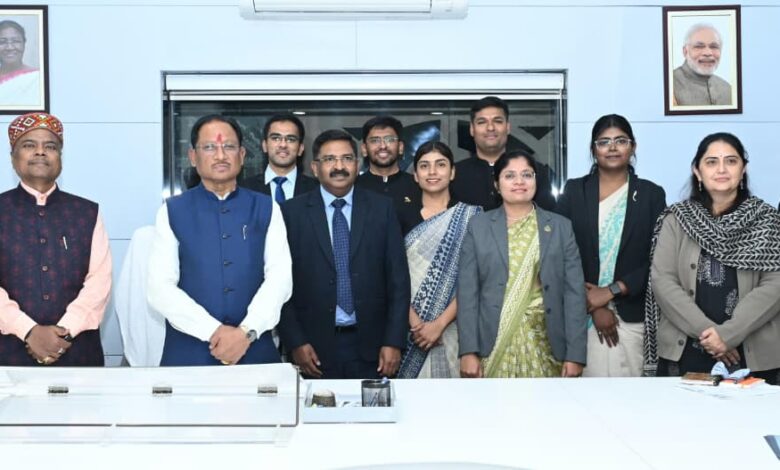 मुख्यमंत्री से भारतीय वन सेवा 2024 बैच के प्रशिक्षु अधिकारियों ने की मुलाकात….