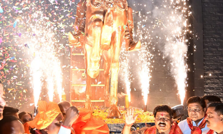 उप मुख्यमंत्री विजय शर्मा ने छत्रपति शिवाजी के प्रतिमा का किया लोकार्पण…. उप मुख्यमंत्री विजय शर्मा ने छत्रपति शिवाजी के प्रतिमा का किया लोकार्पण….