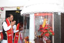 मुख्यमंत्री विष्णुदेव साय ने महालक्ष्मी मंदिर में की पूजा-अर्चना, प्रदेशवासियों की सुख-समृद्धि कामना की मुख्यमंत्री विष्णुदेव साय ने महालक्ष्मी मंदिर में की पूजा-अर्चना, प्रदेशवासियों की सुख-समृद्धि कामना की