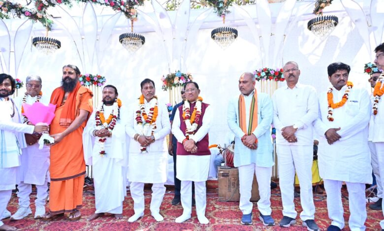 मुख्यमंत्री विष्णु देव साय ने ‘विशाल सतनाम सद्भाव पदयात्रा’ का किया शुभारंभ….