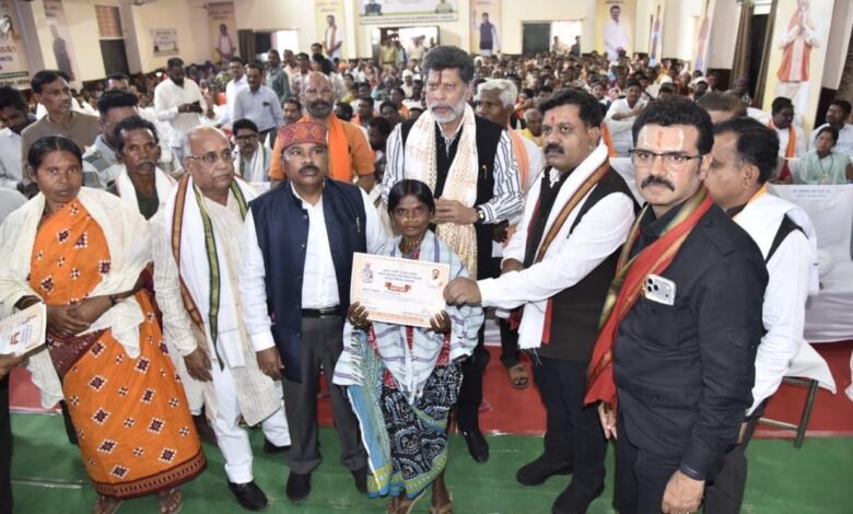 जगदलपुर के वृहद किसान सम्मेलन में उप मुख्यमंत्री विजय शर्मा हुए शामिल….