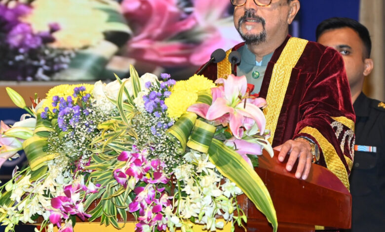 शिक्षा का मूल उद्देश्य केवल आजीविका प्राप्त करना नहीं बल्कि ज्ञान और बुद्धिमत्ता प्राप्त कर पूरे समाज का विकास होना चाहिए- राज्यपाल रमेन डेका…. शिक्षा का मूल उद्देश्य केवल आजीविका प्राप्त करना नहीं बल्कि ज्ञान और बुद्धिमत्ता प्राप्त कर पूरे समाज का विकास होना चाहिए- राज्यपाल रमेन डेका….