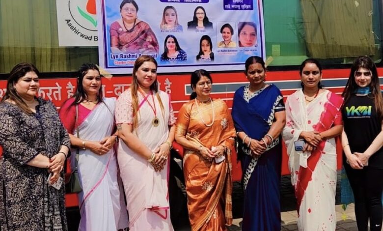 महिला दिवस पर लीनेस क्लब भिलाई वीरांगना का सराहनीय पहल: ब्लड डोनेशन कैंप में 52 यूनिट रक्तदान, रक्तदाताओं को हेलमेट देकर किया सम्मानित…