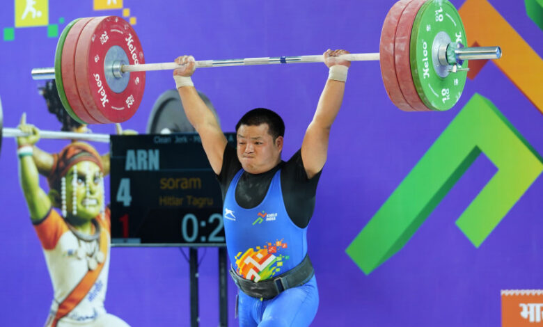 खेलो इंडिया ट्राइबल गेम्स 2026 : भारत्तोलन पुरुष 88 किग्रा वर्ग में अरुणाचल के रुबा ताडु बने चैंपियन…