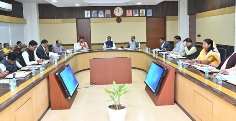 मुख्यमंत्री विष्णु देव साय की अध्यक्षता में कैबिनेट बैठक, कई महत्वपूर्ण फैसलों पर लगी मुहर…..