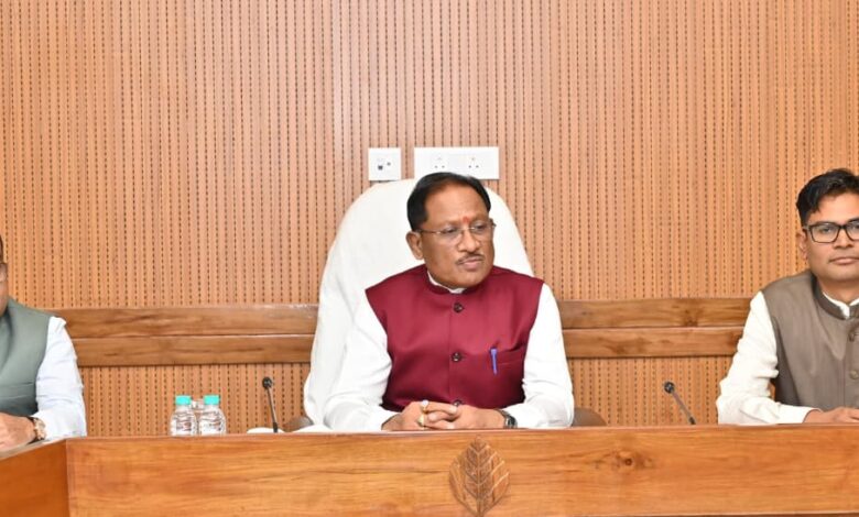 मुख्यमंत्री की अध्यक्षता में छत्तीसगढ़ राजधानी क्षेत्र विकास प्राधिकरण (SCR) की पहली बैठक आयोजित…. मुख्यमंत्री की अध्यक्षता में छत्तीसगढ़ राजधानी क्षेत्र विकास प्राधिकरण (SCR) की पहली बैठक आयोजित….