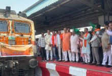 बिलासपुर से अयोध्या धाम के लिए स्पेशल ट्रेन रवाना, 850 तीर्थ यात्रियों को मिलेगा काशी-विश्वनाथ दर्शन का अवसर…. बिलासपुर से अयोध्या धाम के लिए स्पेशल ट्रेन रवाना, 850 तीर्थ यात्रियों को मिलेगा काशी-विश्वनाथ दर्शन का अवसर….