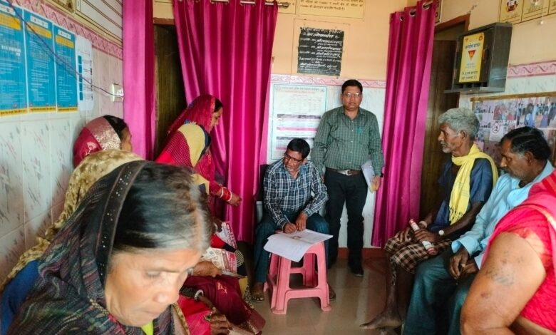 क्षय रोग (टी बी) उन्मूलन हेतु निक्षय निरामय फेस 0.2 अंतर्गत शिविर आयोजित