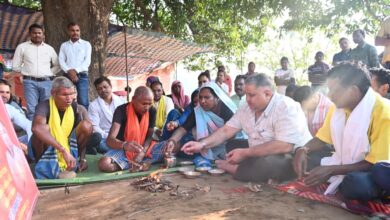 पर्यटन एवं संस्कृति मंत्री राजेश अग्रवाल ने मैनपाट के मतरिंगा में शेड निर्माण का किया भूमिपूजन…..