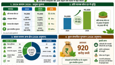 हरा सोना संग्राहकों की आय बढ़ाने की दिशा में बड़ा कदम, लगभग 920 करोड़ रुपए का होगा संभावित भुगतान, तेंदूपत्ता संग्रहण कार्य में जुड़े 13 लाख से अधिक तेन्दूपत्ता संग्राहक परिवार…