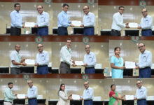 ई-ऑफिस से परिलक्षित हो रही है श्रेष्ठ कार्य संस्कृति, मंत्रालय में ई-ऑफिस एवं बायोमेट्रिक अटेंडेंस के लिए श्रेष्ठ कर्मचारियों को किया गया सम्मानित….