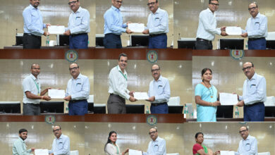 ई-ऑफिस से परिलक्षित हो रही है श्रेष्ठ कार्य संस्कृति, मंत्रालय में ई-ऑफिस एवं बायोमेट्रिक अटेंडेंस के लिए श्रेष्ठ कर्मचारियों को किया गया सम्मानित…. ई-ऑफिस से परिलक्षित हो रही है श्रेष्ठ कार्य संस्कृति, मंत्रालय में ई-ऑफिस एवं बायोमेट्रिक अटेंडेंस के लिए श्रेष्ठ कर्मचारियों को किया गया सम्मानित….