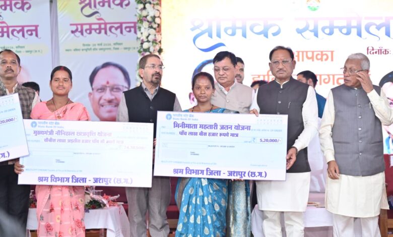 1 मई अंतर्राष्ट्रीय श्रमिक दिवस पर विशेष : हर हाथ को काम, हर श्रमिक को सम्मान: विष्णु देव सरकार की प्रतिबद्धता….