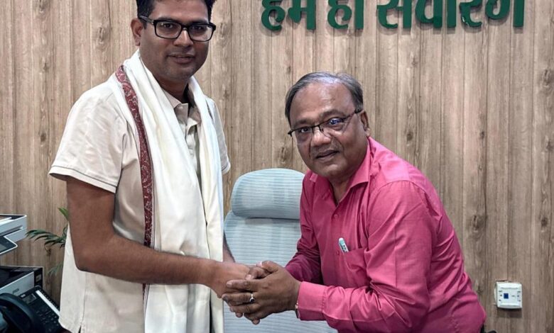 वित्तमंत्री ओ.पी. चौधरी से मिले कुलपति प्रो. दयाल, विश्वविद्यालय को वित्तीय व शासकीय सहयोग का मिला आश्वासन….