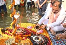 जलेश्वर महादेव धाम में मुख्यमंत्री विष्णुदेव साय ने किया जलाभिषेक: प्रदेश की सुख-समृद्धि की कामना की…