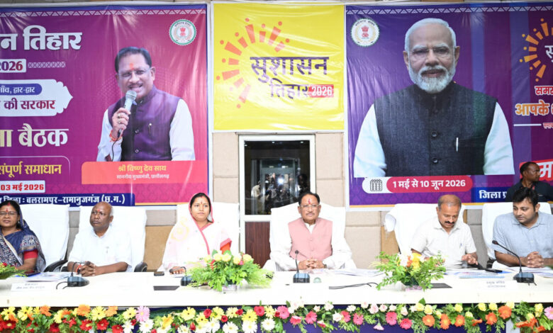 मुख्यमंत्री के निर्देश के बाद पत्थलगांव – कुनकुरी सड़क मरम्मत में आई तेजी…