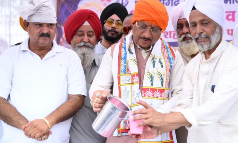 श्री गुरु अर्जुन देव जी का बलिदान सत्य, सेवा और मानवता की रक्षा का अमर संदेश : मुख्यमंत्री विष्णुदेव साय….