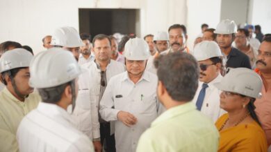 वाणिज्य उद्योग एंव श्रम मंत्री लखनलाल देवांगन ने निर्माणाधीन मेडिकल कॉलेज का किया निरीक्षण…..