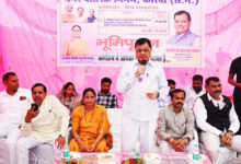 उद्योग मंत्री देवांगन ने 99 लाख 78 हजार रूपए के सड़क डामरीकरण कार्य का भूमिपूजन किया….