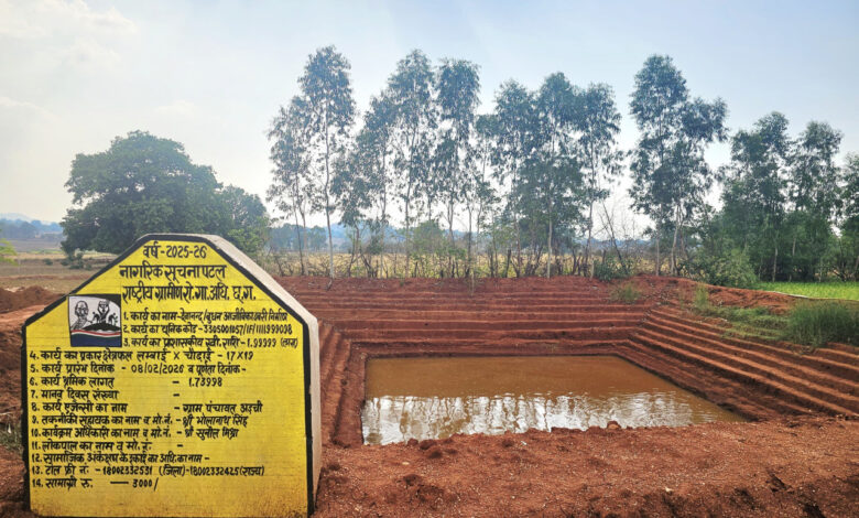 मनरेगा की आजीविका डबरियां बन रहीं ग्रामीण समृद्धि का आधार, जल संरक्षण, मछली पालन और सिंचाई से किसानों की बढ़ रही आय, सरगुजा के किसान देवानंद बने सफलता की मिसाल…..