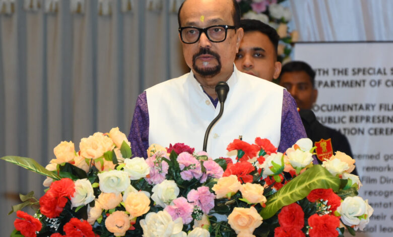फिल्में समाज को संदेश देने का सशक्त माध्यम- राज्यपाल डेका….
