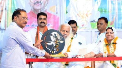 आध्यात्मिक मूल्यों से ही संभव है स्वस्थ और संस्कारित समाज का निर्माण : मुख्यमंत्री विष्णु देव साय…. आध्यात्मिक मूल्यों से ही संभव है स्वस्थ और संस्कारित समाज का निर्माण : मुख्यमंत्री विष्णु देव साय….