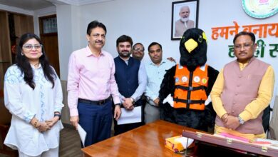 राष्ट्रीय कायाकिंग-केनोईंग प्रतियोगिता के मस्कट ‘पहाड़ी मैना’ का मुख्यमंत्री ने किया विमोचन….