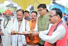 मुख्यमंत्री विष्णु देव साय ने भिखमपुरा के पंचमुखी सिद्ध हनुमान मंदिर में की पूजा-अर्चना, प्रदेशवासियों की सुख-समृद्धि, खुशहाली और मंगलमय जीवन की कामना की…