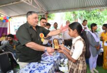 कस्तूरबा गांधी विद्यालय झिरमिटी में ‘शाला प्रवेश उत्सव’ संपन्न, पर्यटन मंत्री राजेश अग्रवाल ने किया छात्राओं का स्वागत….