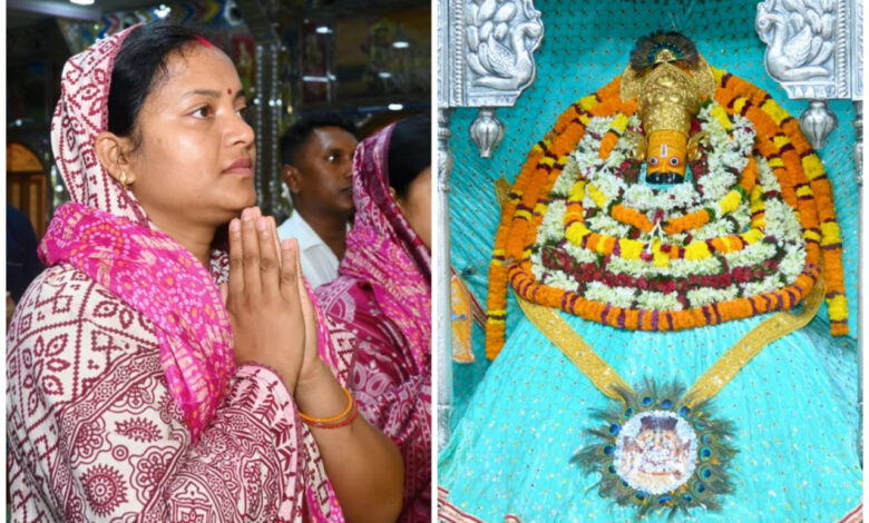 प्रधानमंत्री नरेंद्र मोदी के नेतृत्व के 12 वर्ष पूर्ण, मंत्री लक्ष्मी राजवाड़े ने की विशेष प्रार्थना…..