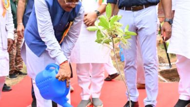 मातृशक्ति एवं प्रकृति के प्रति श्रद्धा का अनुपम संगमः मुख्यमंत्री विष्णु देव साय ने ’’राम वाटिका’’ में किया रुद्राक्ष का पौधारोपण….