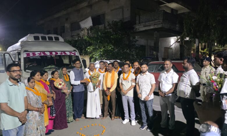 सोमनाथ स्वाभिमान यात्रा के लिए रायगढ़ से 17 श्रद्धालु रवाना, वित्त मंत्री ओ.पी. चौधरी ने दी शुभकामनाएं….
