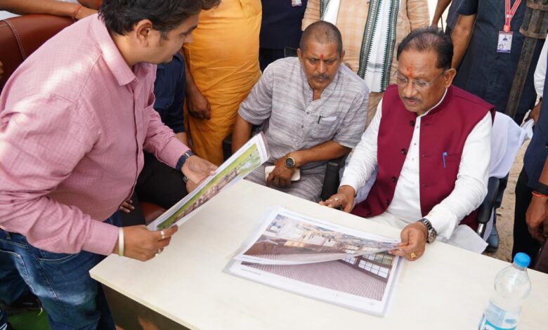 मुख्यमंत्री विष्णुदेव साय ने सलियाटोली में निर्माणाधीन नालंदा परिसर का किया निरीक्षण…..