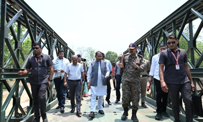 विकास, विश्वास और सुशासन का सेतु बना कोण्डापल्ली का बेली ब्रिज’, ’मुख्यमंत्री विष्णु देव साय ने किया निरीक्षण, कहा – दूरस्थ क्षेत्रों तक विकास पहुंचाना हमारी सर्वाेच्च प्राथमिकता’…..