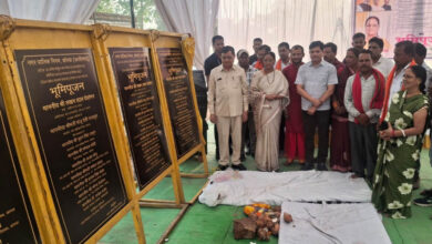उद्योग मंत्री लखनलाल देवांगन ने किया कोरबा नगर निगम के विभिन्न वार्डों में विकास कार्यों का भूमिपूजन….