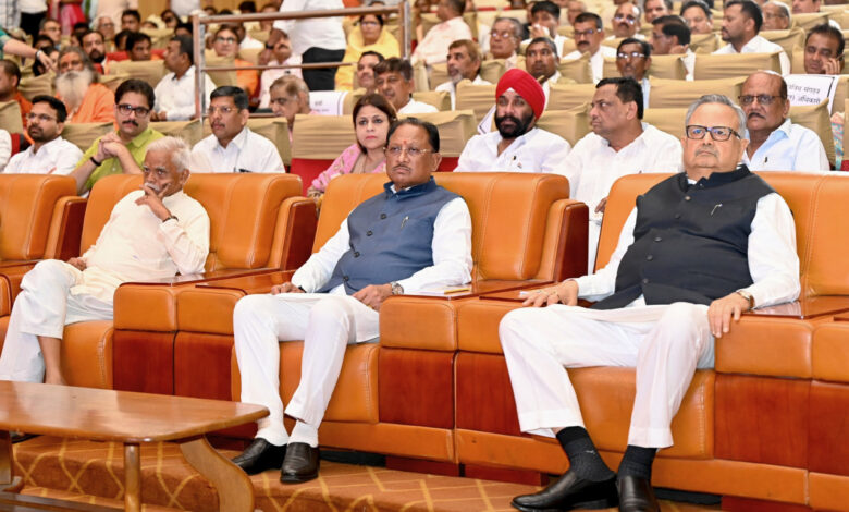 समाज, संगठन और योग के प्रति समर्पित था रूपनारायण सिन्हा जी का जीवन : मुख्यमंत्री विष्णु देव साय……