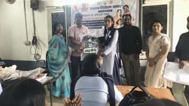 जनसंख्या स्थिरीकरण पखवाड़ा के तहत स्वामी आत्मानंद कन्या विद्यालय में जागरूकता कार्यक्रम एवं प्रतियोगिताओं का आयोजन