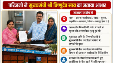 मुख्यमंत्री कैंप कार्यालय बगिया की त्वरित पहल से आकाशीय बिजली से मृतक की पत्नी को मिली 4 लाख रुपये की मुआवजा सहायता….