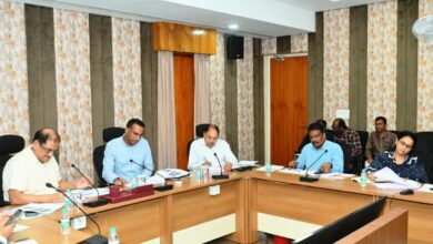 लोक निर्माण विभाग के सचिव ने जेलों में निर्माणाधीन कार्यों की प्रगति की समीक्षा की…..
