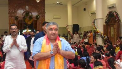 माँ बनभौरी धाम में नतमस्तक हुए पर्यटन एवं संस्कृति मंत्री राजेश अग्रवाल, प्रदेश की सुख-समृद्धि और खुशहाली की कामना की…..