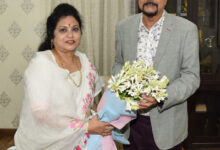 राज्यपाल रमेन डेका से महिला आयोग की नव नियुक्त अध्यक्ष डॉ. ममता साहू ने भेंट की…. राज्यपाल रमेन डेका से महिला आयोग की नव नियुक्त अध्यक्ष डॉ. ममता साहू ने भेंट की….