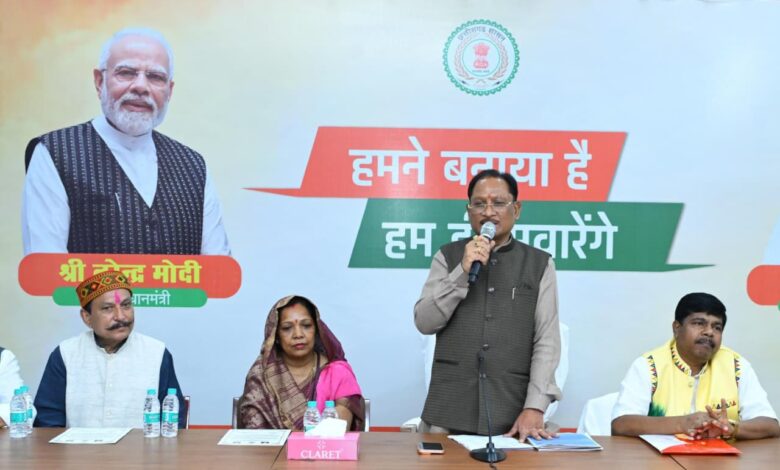 छत्तीसगढ़ में जनजातीय विकास को मिल रही अभूतपूर्व गति : मुख्यमंत्री विष्णु देव साय….
