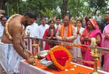 आमंत्रण पर मुख्यमंत्री श्री विष्णु देव साय ने भोरमदेव मंदिर पहुंचकर की पूजा-अर्चना, प्रदेश की सुख-समृद्धि की कामना